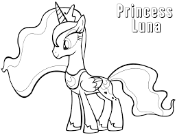 Find more nightmare moon coloring page pictures from our search. Princess Luna Coloring Pages Best Coloring Pages For Kids