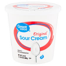 Does 4 ounces equal 1 cup? Great Value Original Sour Cream 24 Oz Walmart Com Walmart Com