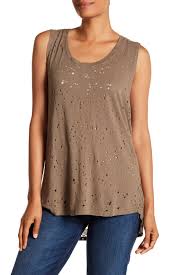 Michael Stars Distressed Muscle Tee Nordstrom Rack