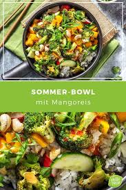 Sommer Bowl Mit Mangoreis Rezept Hellofresh Rezept Sommer Rezepte Abendessen Gesunde Rezepte Abendessen Rezepte