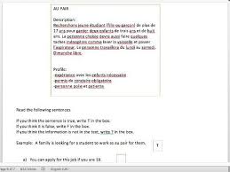 Jobs French Reading Tasks And Mark Scheme Task This Or That Questions Job