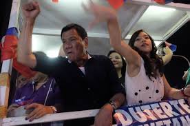 They have a daughter, veronica. Campaign Notes A One Minute Chat With Kitty Duterte