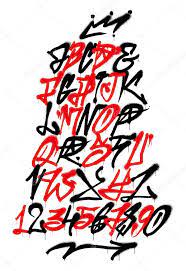 Procreate for ipad became my favorite tool for graffiti numbers. Set Street Type Calligraphy Design Alphabet Graffiti Style Tag Letters Write Marker Brush Ink Or Aerosol Paint Spray Free Wildstyle For Wall City Urban Modern Vector Style Illustration Art Print Premium