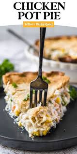 Chicken Pot Pie No Cream Soup Yellowblissroad Com Recipe Chicken Pot Pie Chicken Pot Easy Chicken Pot Pie