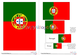 Click on the file and save it for free. Portugal Flag Printable