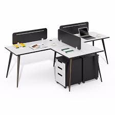 Latest Office Table 4 Seat Office Furniture Workstation Cubicle View 4 Seat Office Workstation Cubicle Xusheng Product Details From Guangzhou Xusheng Furnitur Office Workstations Office Table Office Furniture