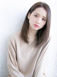 リリアン ギンザ relian ginza 自然なストレートで揺れるモテ髪 gaya rambut medium gaya rambut pendek ide gaya rambut