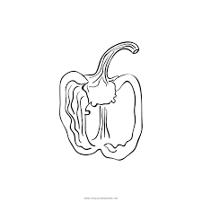 Vegetables are so good for you and part of every great meal. Bell Pepper Coloring Page Ultra Coloring Pages
