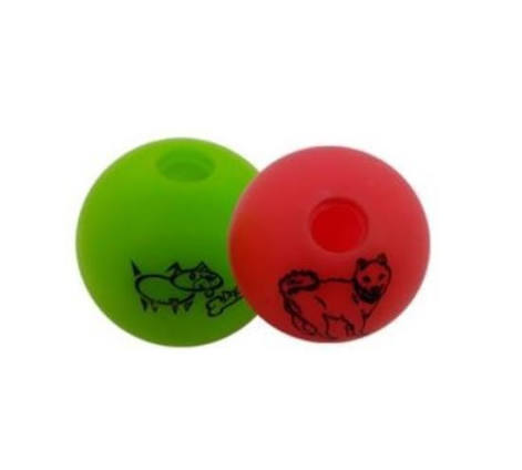BRINQUEDO - BOLA PORTA RACAO 55MM