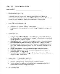Hilltop holdings is hiring a senior financial systems analyst in dallas, texas. Free 9 Sample Systems Analyst Job Descriptions In Pdf