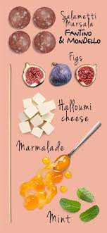 Fantino & mondello, laval, qc. Salametti Marsala Brochettes With Fresh Figs Halloumi Cheese And Marmalade Fantino Mondello Halloumi Fresh Figs Fig