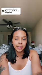 Caramel Skin with Choclate Hair