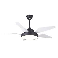 Shop wayfair for all the best modern & contemporary ceiling fans. Rxuna Indoor Dimmable Low Profile Fan Light Modern Led Ceiling Fan Chandeliers Living Room Lamp Bedroom Kitchen Ceiling Fan Light Black 52inch Buy Online In Bahamas At Bahamas Desertcart Com Productid 138063585