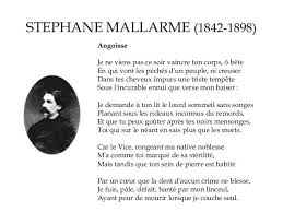 Sonnets Mallarme Poesie Francaise Citations Litteraires