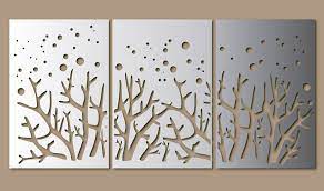 Metal Art Gallery Acrylic Trees Metal Art Metal Wall Art
