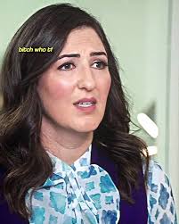 Janet from The Good Place Crying