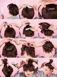 She gives you her best tips and steps for creating a top bun for when you can't figure out how to make your buns bigger than a golf ball! Short Thin Hair Bun Totally Achievable Bath And Body