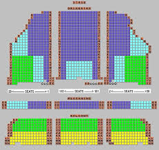 Tri Cities Opera Seat Map