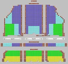Tri Cities Opera Seat Map