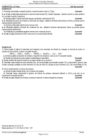 Varianta 1 toate subiectele sunt obligatorii. Bac 2020 Modele De Subiecte Pentru Chimie Èi FizicÄ DescarcÄ Modelele De Teste Pentru Bacalaureat Edupedu Ro
