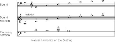 27 Qualified Cello Harmonics Chart