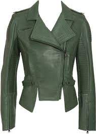 Versus Green Leather Jacket Leather Jacket Designer Leather Jackets Jackets For Women