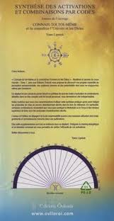 Telecharger Synthese Des Activations Et Combinaisons Par Codes Annexe De L Ouvrage Connais Toi Toi Meme Et B011dxugqk L Telechargement Yann Lipnick Livre