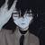 Tomboy Anime Girl Short Black Hair