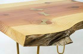 I would like a little guidance about how to proceed from here. Redwood Live Edge Slab Coffee Table Monarch Mallard