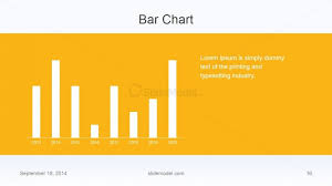 Flat Business Bar Chart Slide Design Slidemodel