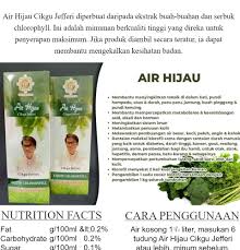 air hijau cikgu jefferi | Lazada