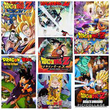 Technically they were on print and in magazines first, but most people know them from the television series. I Made A Collage Of All Of The Dbz Movies That Are Likely To Receive Dokkan Content Soon Dokkanfest S13 Pls Dbzdokkanbattle