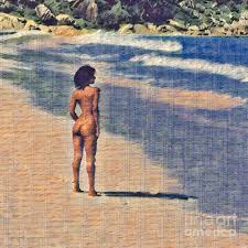 Mancini's at the beach, prestwick. Dark Women Nude On Beach Digital Art By Giuseppe Mancini