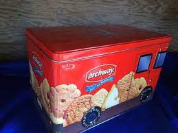 (pack of 5) archway wedding cake homestyle cookies 6 oz best by 2/6/2021. Vintage Archway Cookie Van Tin Advertising Tin New Old Stock Etsy Archway Cookies Cookie Tins Favorite Cookies