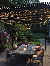 Dream Pergola With Fairy Lights Chandelier Self Made Outdoor Pergola Pergola Garden Pergola Patio