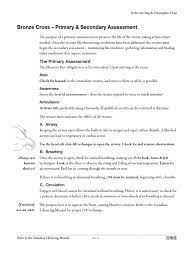 You only perform a primary assessment in cpr. Primary Secondary Assessment Cardiopulmonary Resuscitation Breathing