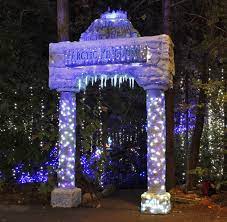Explore The Arctic Kingdom At The Enchanted Garden Of Lights Now Through December 31st Seerockcity Rockcitylights Garden Of Lights Enchanted Garden Lights