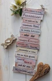 Dann nichts wie ran an die diy ideen! Dekoschild Freundschaft Pastell Geschenke Geschenk Beste Freundin Geschenk Freund Geburtstag Selber Machen