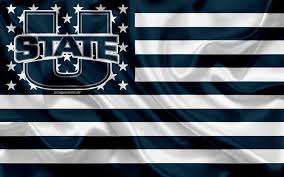 Serbia singapore slovakia slovenia south africa spain sweden switzerland taiwan thailand turkey ukraine united kingdom united states uruguay uzbekistan vietnam. Download Wallpapers Utah State Aggies American Football Team Creative American Flag Blue And White Flag Ncaa Logan Utah Usa Utah State Aggies Logo Emblem Silk Flag American Football For Desktop Free Pictures