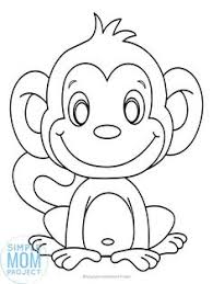 He is simple for preschoolers and toddlers. 38 Monkey Coloring Pages Ideas In 2021 Monkey Coloring Pages Monkey Crafts Coloring Pages
