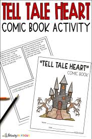 An Assignment All Students Will Love Transform Edgar Allan Poe S Tell Tale Heart Into A Comic Book Two Co Book Activities Book Projects Comic Book Template