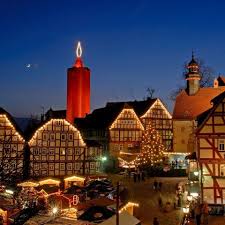 Weihnachtskerze Burgenstadt Schlitz Deutsche Weihnachtsmarkte Weihnachtsmarkte Deutschland Weihnachtsmarkt