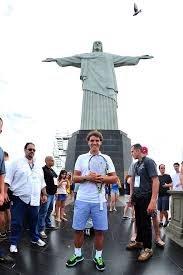 On thursday, a statue of rafael nadal was unveiled at roland garros. Rafael Nadal Visits Cristo Redentor In Rio De Janeiro 2 Rafael Nadal Fans