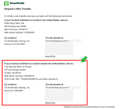 Maybank overseas funds transfer fees. Fund Td Ameritrade Using Maybank Maybank2u Md
