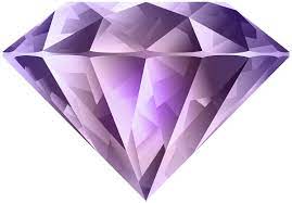 Purple Diamond Transparent Png Clip Art Image Purple Diamond Free Clip Art Crystals And Gemstones