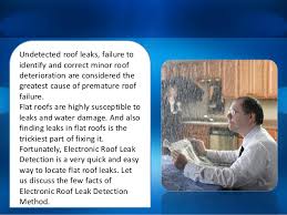 Check spelling or type a new query. Electronic Roof Leak Detection Detect And Locate Flat Roof Leaks