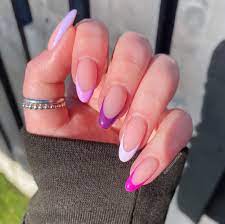 8 806 Otmetok Nravitsya 92 Kommentariev Ellie Mclachlan Ellielouisenails V Instagram The In 2021 Purple Acrylic Nails Purple Nails Acrylic Nails Coffin Short