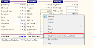 Here you may to know how to check socso number. Troubleshooting Payroll Unable To Edit Epf Socso Pcb Tax And Cp39a Autocount Resource Center
