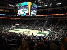 Fiserv Forum Section 115 Row 22 Seat 20 Milwaukee Bucks