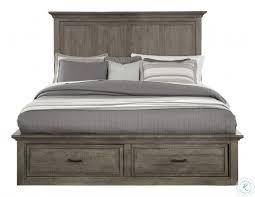 King size, dresser, mirror & 2 nightstands dimensions: Chatham Park Grey King Platform Storage Bed From Samuel Lawrence Coleman Furniture
